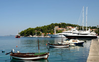 _Cavtat Harbor with Yachts 0588