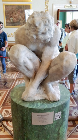 Michelangelo - Crouching Boy