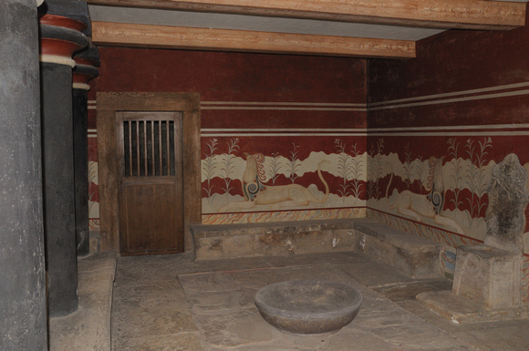 Minoan Throne Room Center