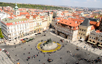 Old Town Square from Clock Tower