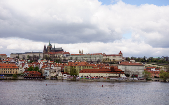 Prague Castle from across the River