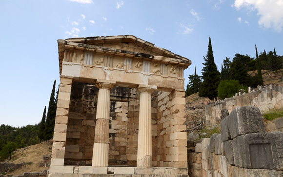 Athenian Treasury at Delphi