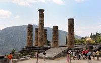 Entrance to the Temple of Apollo