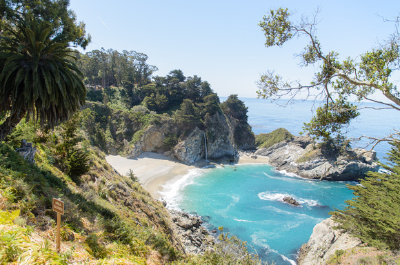 McWay Falls from the House Site