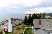 View from Top of Permaquid Point Lighthouse