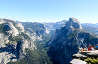 Half Dome and Yosemite Valley from Glacier Point