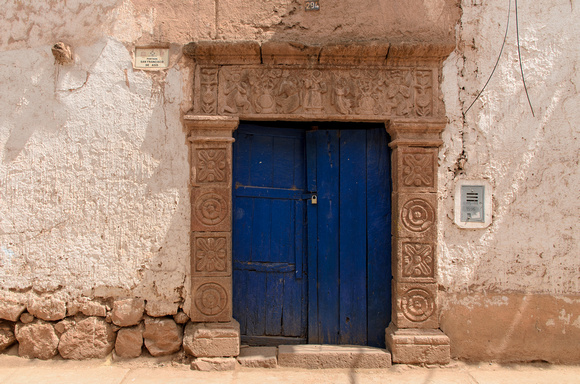 Original Quechua Doorway, Repurposed By The Spanish