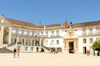 Tile Roofs of University Of Coimbra