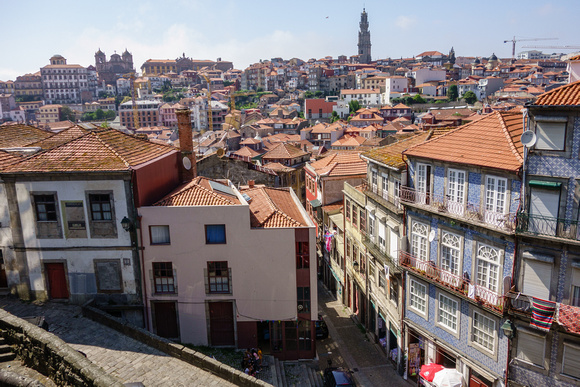 Porto Side Streets and Skyline