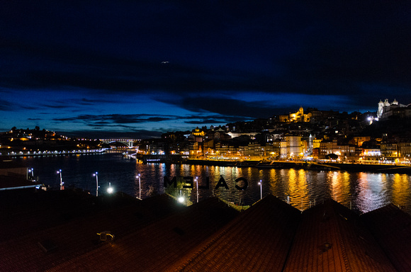 Douro River At Night