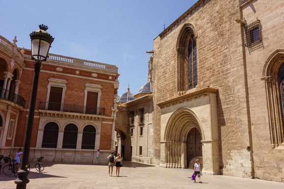 One of the Valencia Cathedral Entrances