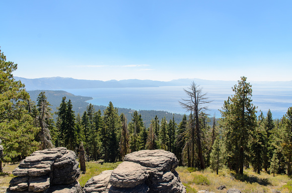 Tahoe Lake From Picnic Rock