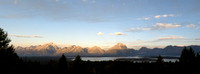 Teton Sunrise Panorama