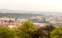 Prague from Petřínské sady