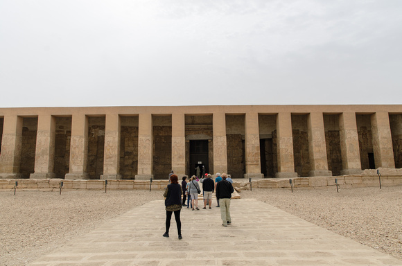 Entrance To Temple Of Seti I