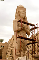 Restoration Of Statue To Amun