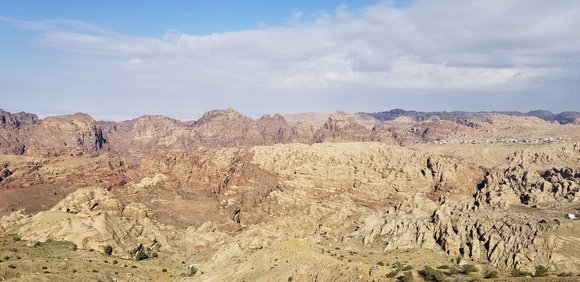 Leaving Petra, Looking Back At The Siq