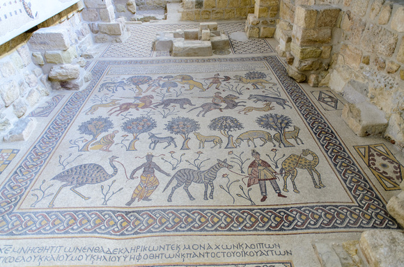 Mosaics At Memorial Church Of Moses