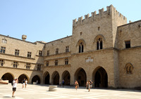 Courtyard of the Palace of the Grand Masters
