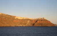 Santorini Coast at Dawn