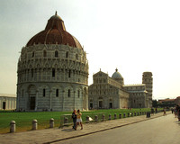 _Pisa Baptistry Cathedral and Tower
