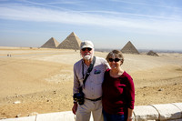 Sandy and Eric At The Pyramids of Giza