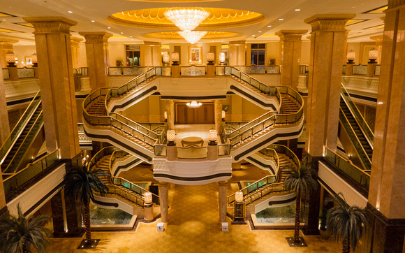 Emirates Palace Hotel Stairs