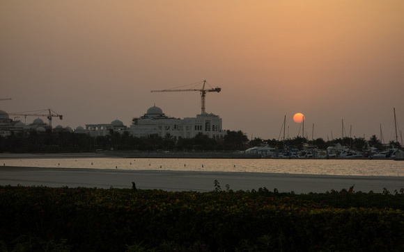 Sunset by New Presidential Palace