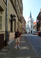 Typical Tourist on Riga Street