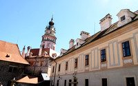 Český Krumlov Castle Courtyard