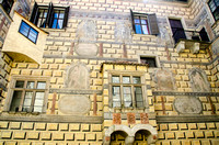 Renaissance Painted Courtyard Wall