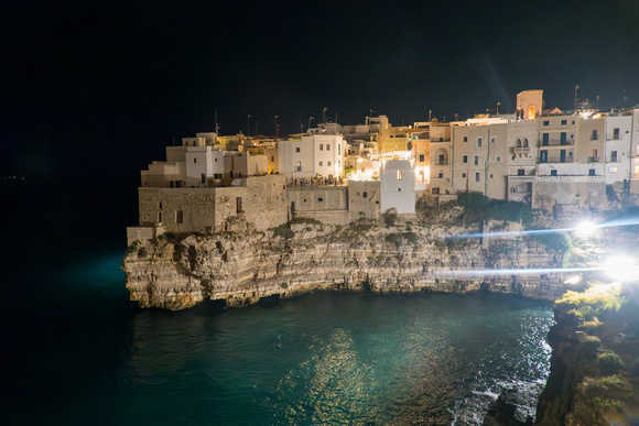 Polignano Point At Night