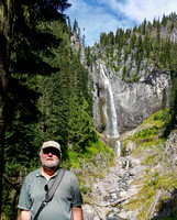 Eric with Comet Falls
